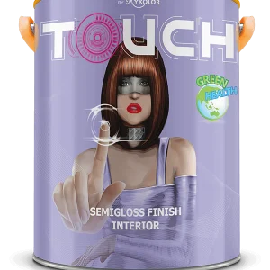MYKOLOR TOUCH SEMIGLOSS FINISH INTERIOR SƠN NƯỚC NỘI THẤT BÓNG SEMI 18L