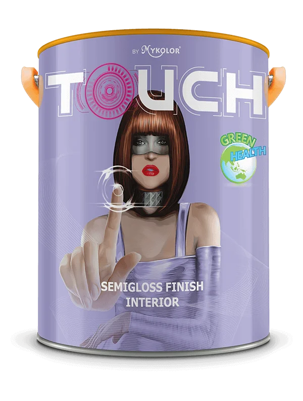 MYKOLOR TOUCH SEMIGLOSS FINISH INTERIOR 5L