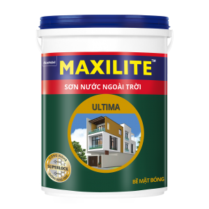 Sơn Nước Ngoài Trời Maxilite Ultima - Bề Mặt Bóng 18L