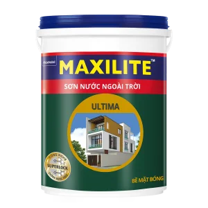 Sơn Nước Ngoài Trời Maxilite Ultima - Bề Mặt Bóng 18L