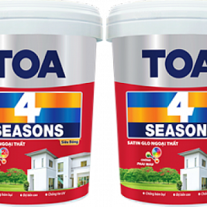 SƠN NƯỚC NGOẠI THẤT TOA 4 SEASONS SATIN GLO 18L