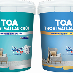 SƠN NƯỚC NỘI THẤT CAO CẤP TOA THOẢI MÁI LAU CHÙI 18L